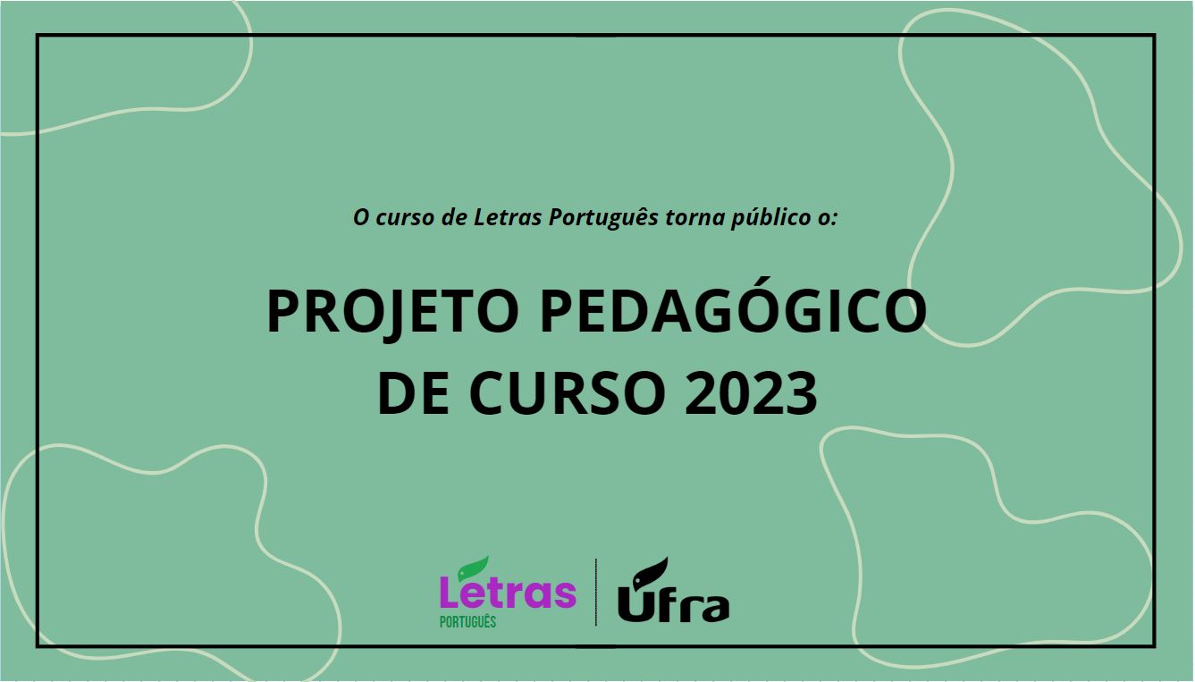 Projeto Pedagógico de Curso - PPC 2023